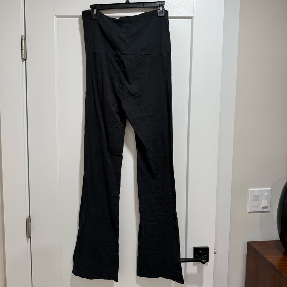 Skims Boot Cut Flare Cotton Stretch Leggings